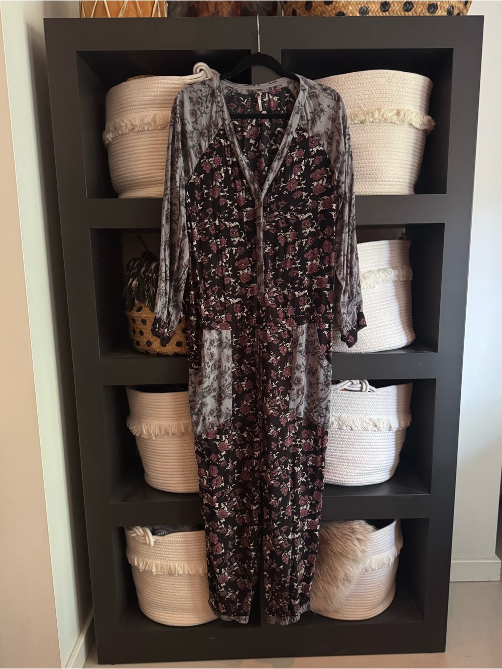 Free People Women's Floral Jumpsuit